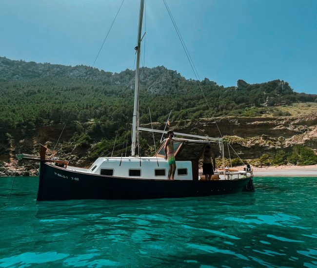 Barco en Mallorca