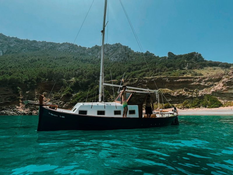 Barco en Mallorca